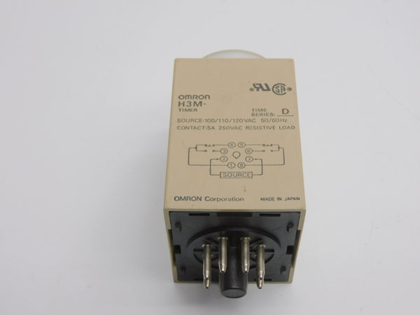 OMRON H3M SER. D 100/110/120VAC 5A NSNP