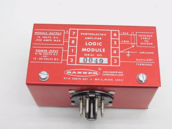 BANNER ENGINEERING B5RM1 12-20VDC .250A NSMP