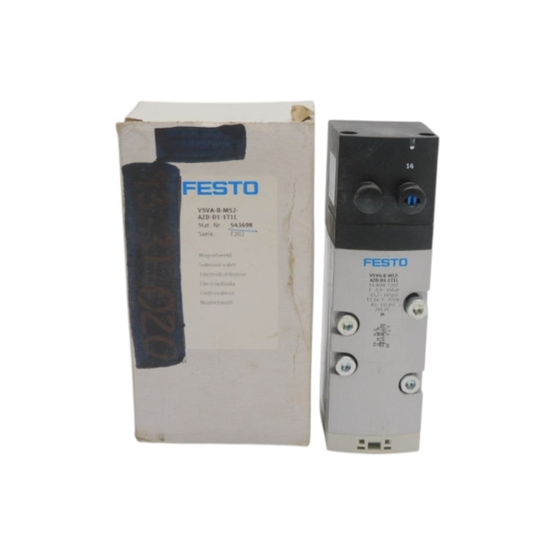 FESTO VSVA-B-M52-AZD-D1-1T1L 543698 24VDC 40-145PSI NSMP