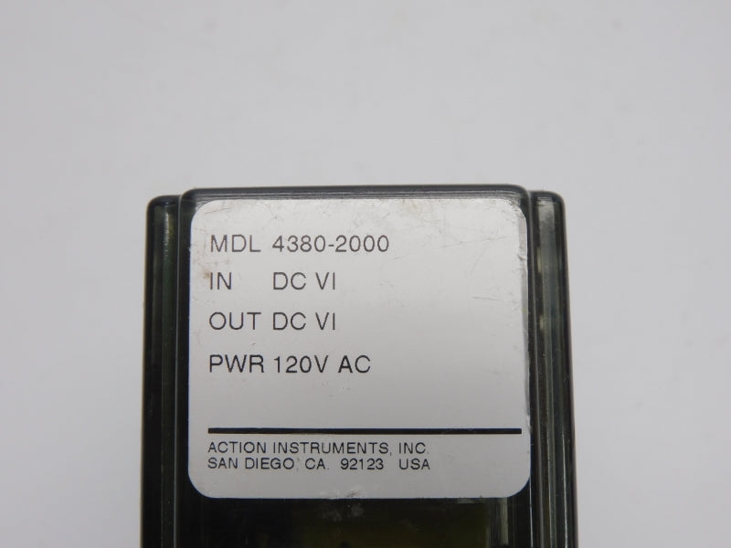ACTION INSTRUMENTS 4380-2000 120VAC UNMP