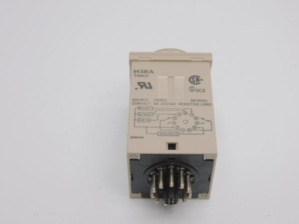 OMRON H3BA 24VAC 5A 0.5S-100H NSMP