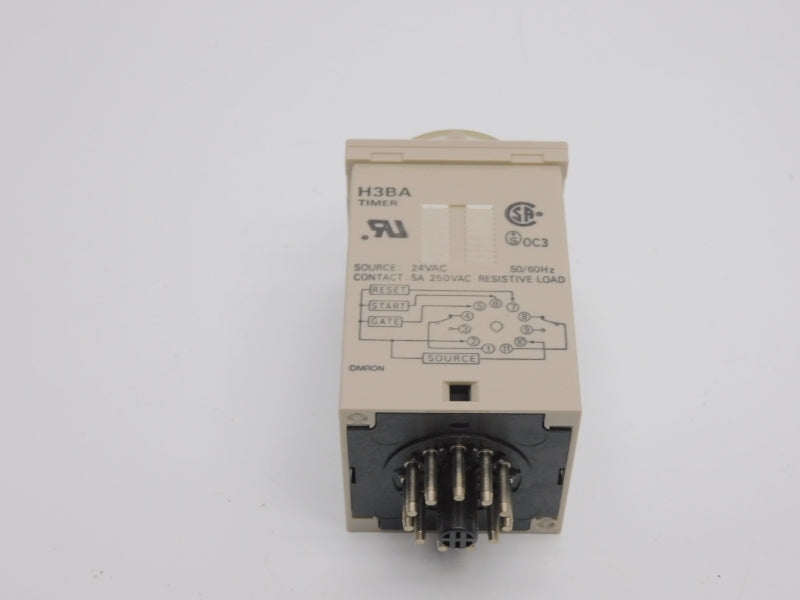 OMRON H3BA 24VAC 5A 0.5S-100H NSMP