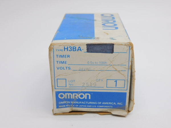 OMRON H3BA 24VAC 5A 0.5S-100H NSMP
