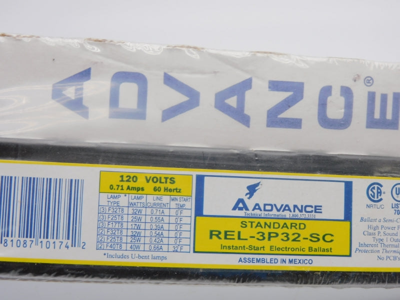 ADVANCE REL3P32SC 120V 0.71 NSMP