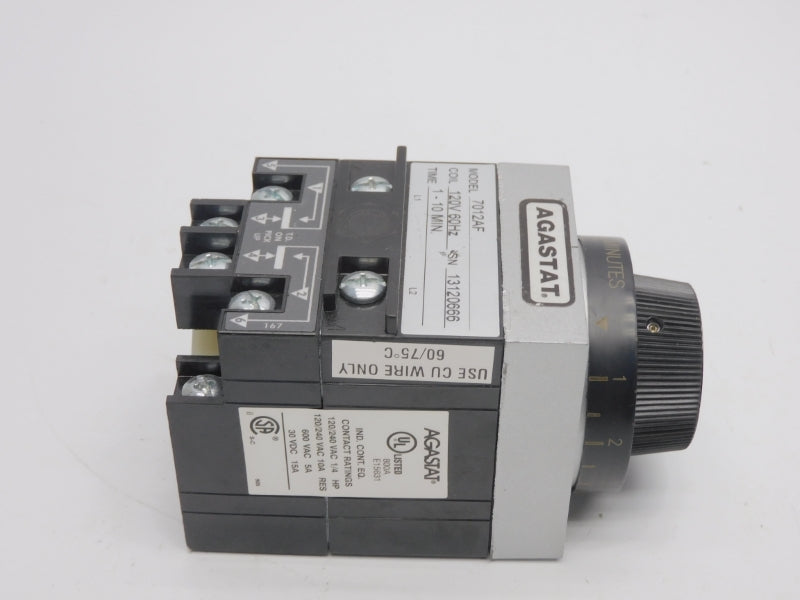 AGASTAT 7012AF 120V 1-10M (AS PICTURED) NSNP