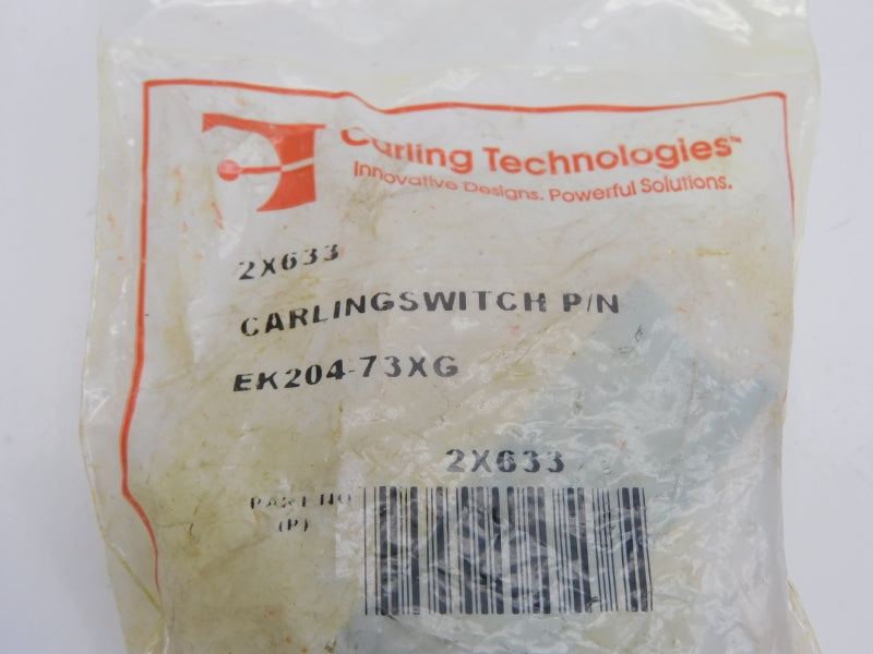 CARLING TECHNOLOGIES EK204-73XG 2X633 NSMP