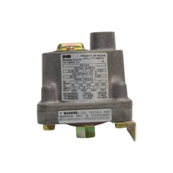 BARKSDALE CONTROLS D1T-H18 480V 10A .4-18 PSI NSNP