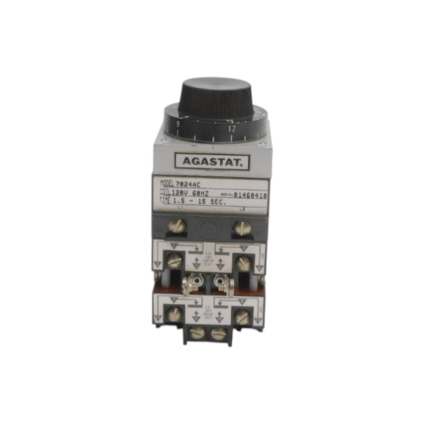 AGASTAT 7024AC 120V 1.5-15S (AS PICTURED) NSNP
