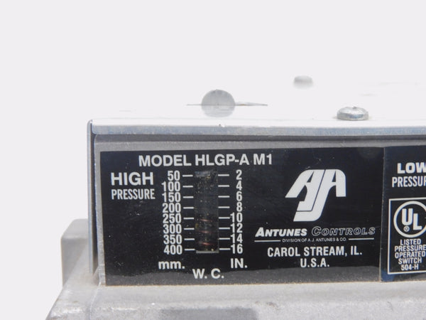 ANTUNES CONTROLS HLGP-AM1 2-16" W.C. UNMP