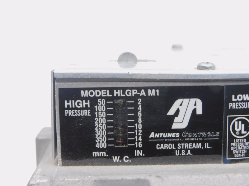 ANTUNES CONTROLS HLGP-AM1 2-16" W.C. UNMP