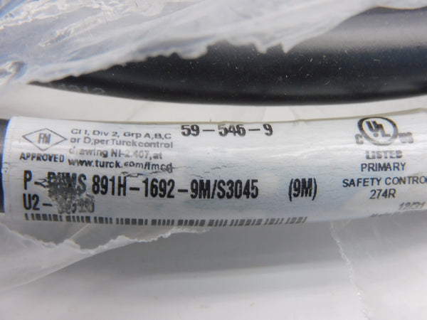 TURCK P-RKMS891H-1692-9M/S3045 U2-14720 NSMP