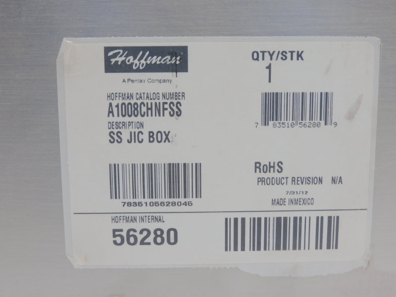 HOFFMAN A1008CHNFSS NSMP