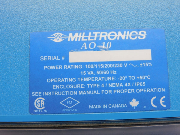 MILLTRONICS AO-10 230V UNMP