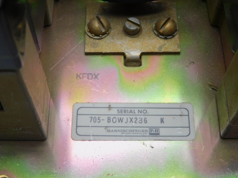 P&H HARNISCHFEGER 705-BOWJX286 SER. K 24V UNMP