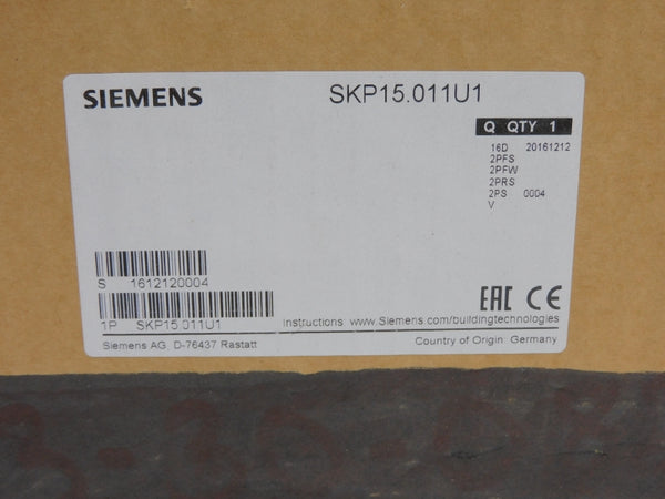 SIEMENS SKP15.011U1 120V 2A NSMP