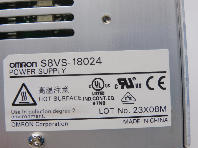 OMRON S8VS-18024 100-240VAC 7.5A NSMP