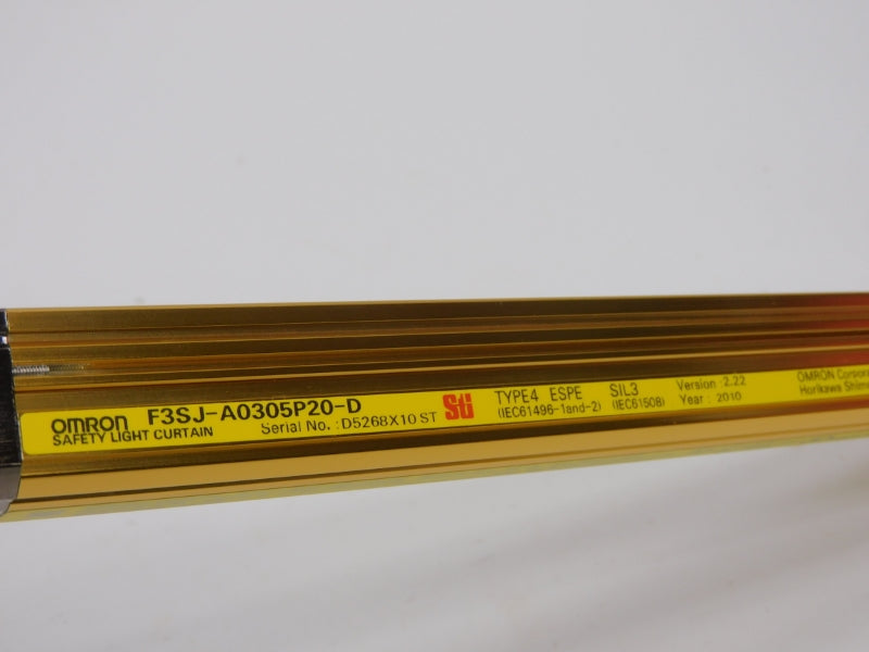 OMRON F3SJ-A0305P20-D VER. 2.22 NSNP