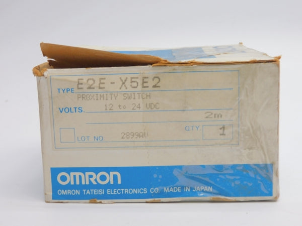 OMRON E2E-X5E2 12-24VDC 2M NSMP