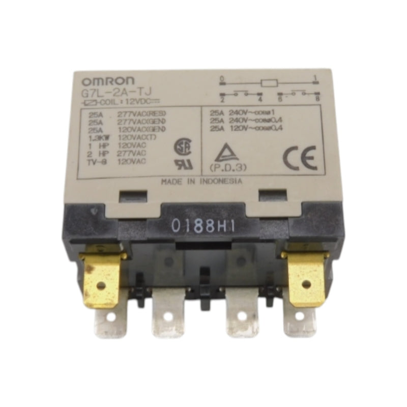 OMRON G7L-2A-TJ 12VDC 25A UNMP
