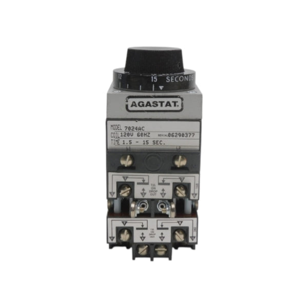 AGASTAT 7024AC 120V 1.5-15S NSNP