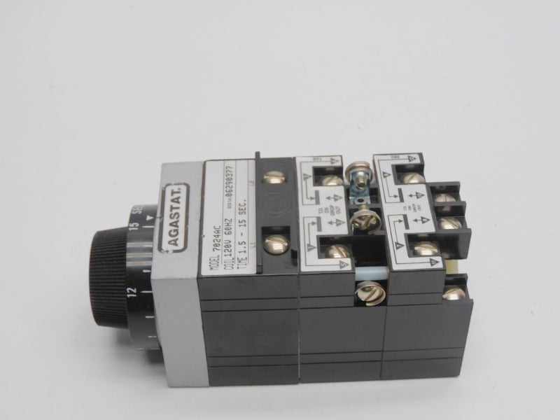 AGASTAT 7024AC 120V 1.5-15S NSNP