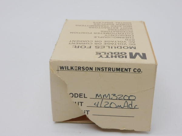 WILKSERSON INSTRUMENT MM3200 115VAC NSMP