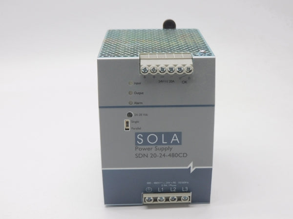 SOLA SDN20-24-480CD 380-480VAC 20A NSMP