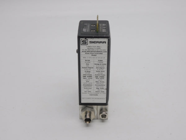 SIERRA INSTRUMENTS 840L-2-OV1-SV1-E-V4-S4-HP 180PSI 0-10SLPM UNMP