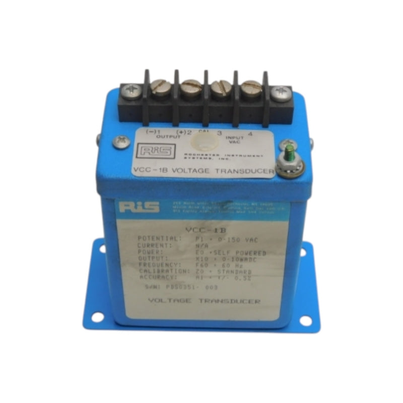 RIS VCC-1B-P1-E0-X10-F60-Z0-A1 0-150VAC UNMP