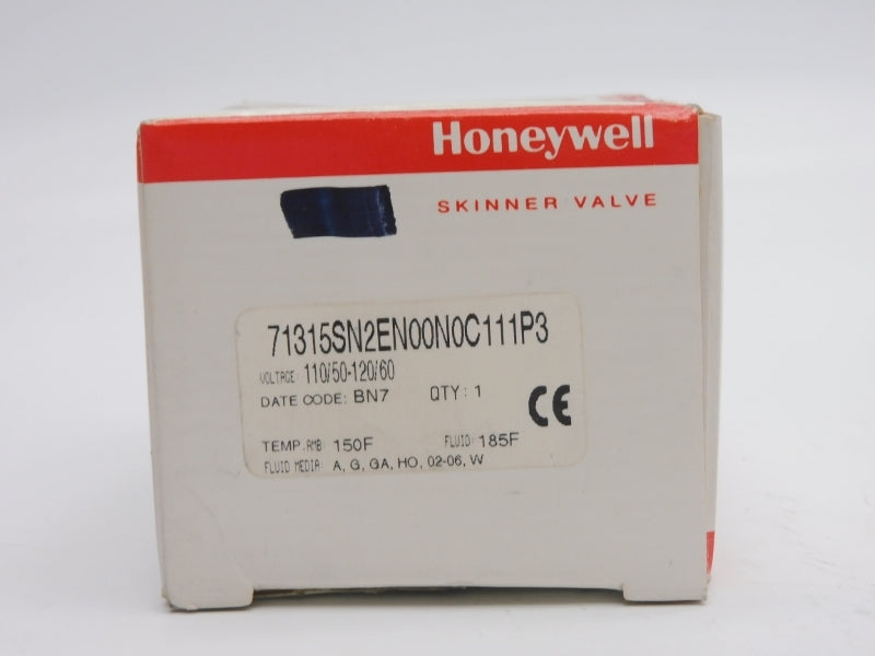 HONEYWELL 71315SN2EN00N0C111P3 110/120V 250PSI 1/16" NSMP