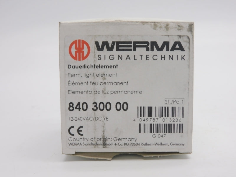 WERMA SIGNALTECHNIK 84030000 12-240VAC/DC (NO BULB) NSMP