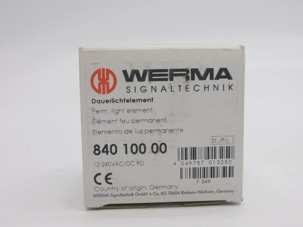 WERMA SIGNALTECHNIK 84010000 12-240VAC/DC (NO BULB) NSMP