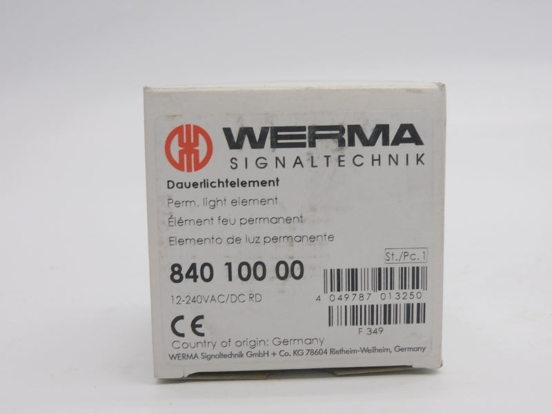 WERMA SIGNALTECHNIK 84010000 12-240VAC/DC (NO BULB) NSMP