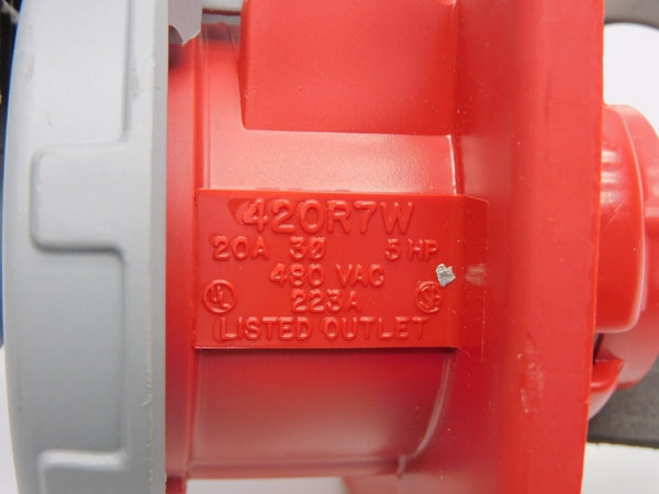 HUBBELL 420R7W 480VAC 20A NSNP