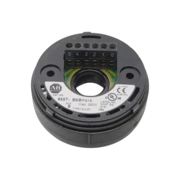 ALLEN BRADLEY 855T-BSBPG16 SER. B 250V UNMP
