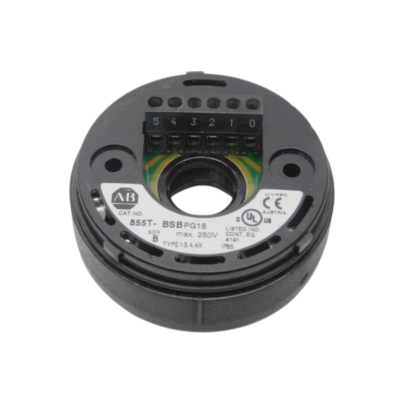 ALLEN BRADLEY 855T-BSBPG16 SER. B 250V UNMP