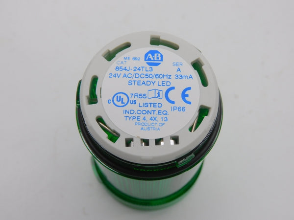 ALLEN BRADLEY 854J-24TL3 SER. A 24VAC NSNP