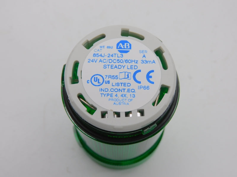 ALLEN BRADLEY 854J-24TL3 SER. A 24VAC NSNP