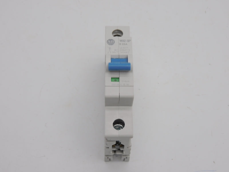 ALLEN BRADLEY 1492-SPM1B200 SER. D 277VAC 20A (PKG OF 2) (WH) NSMP