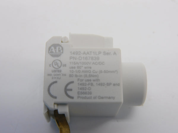 ALLEN BRADLEY 1492-AAT1LP SER. A 1000V 115A NSNP