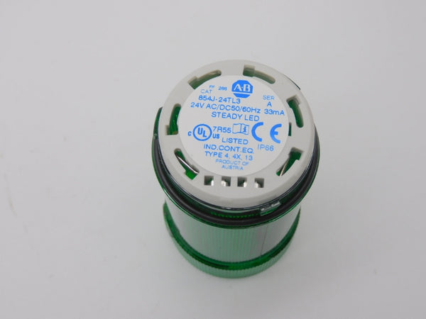 ALLEN BRADLEY 854J-24TL3 SER. A 24V (WH) NSMP