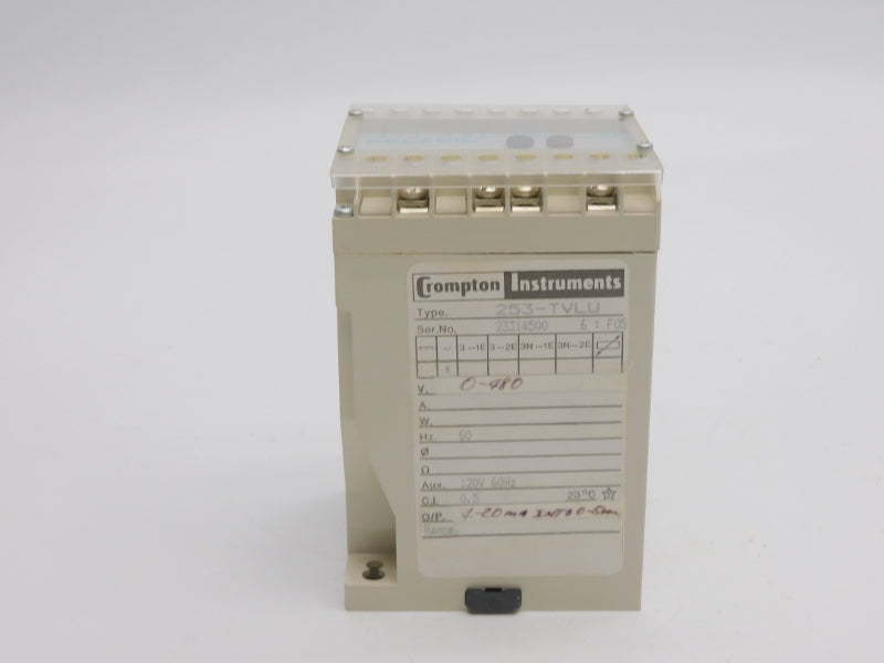 CROMPTON INSTRUMENTS 253-TVLU 0-480V NSNP