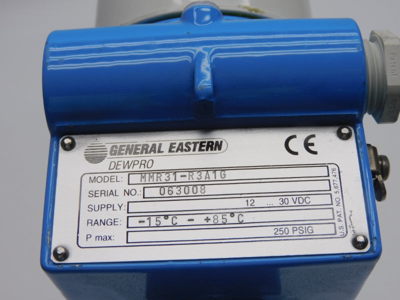 GENERAL EASTERN MMR31-R3A1G 12-30VDC 250PSI NSNP