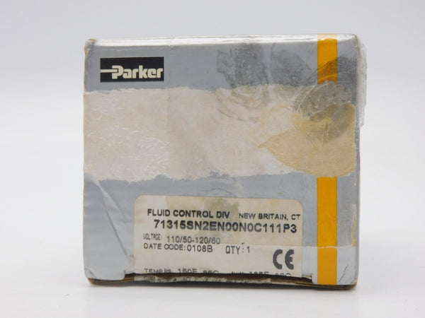 PARKER 71315SN2EN00N0C111P3 110/120V 250PSI 1/16" NSMP