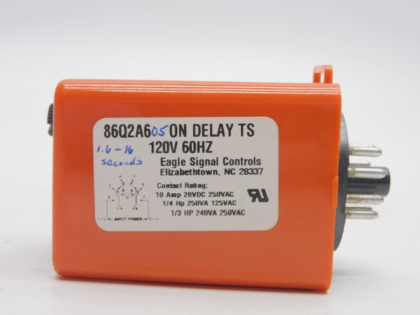 EAGLE SIGNAL 86Q2A6 120V 10A UNMP