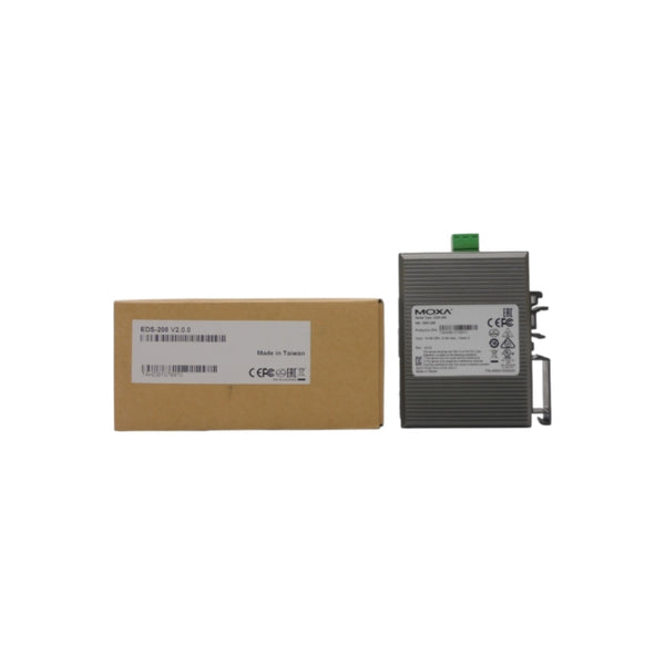 MOXA EDS-208 REV. 2.0.0 12-45VDC 0.2A NSMP