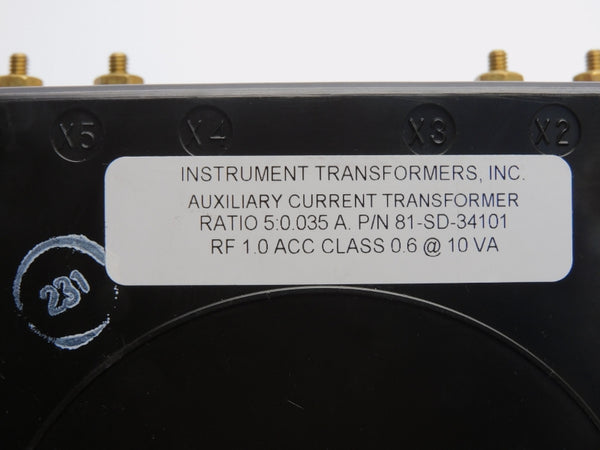 INSTRUMENT TRANSFORMERS 81-SD-34101 NSNP
