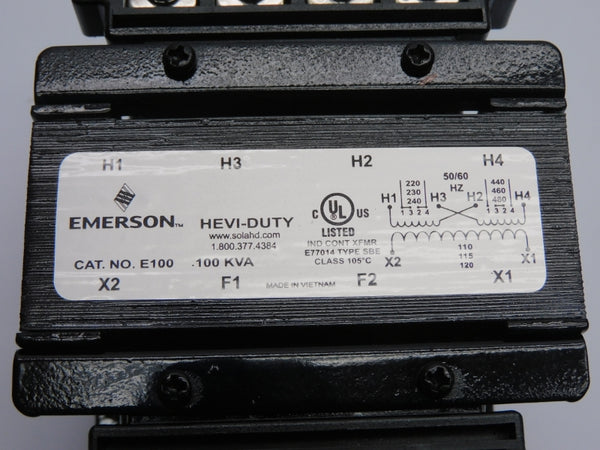 EMERSON E100 480V NSMP
