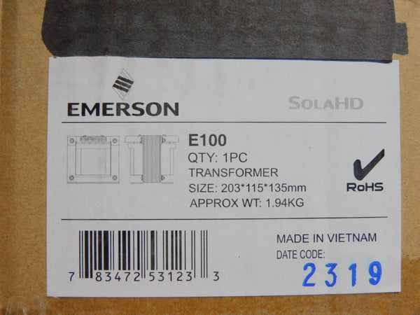 EMERSON E100 480V NSMP