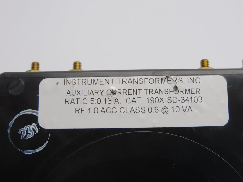 INSTRUMENT TRANSFORMERS 190X-SD-34103 NSNP